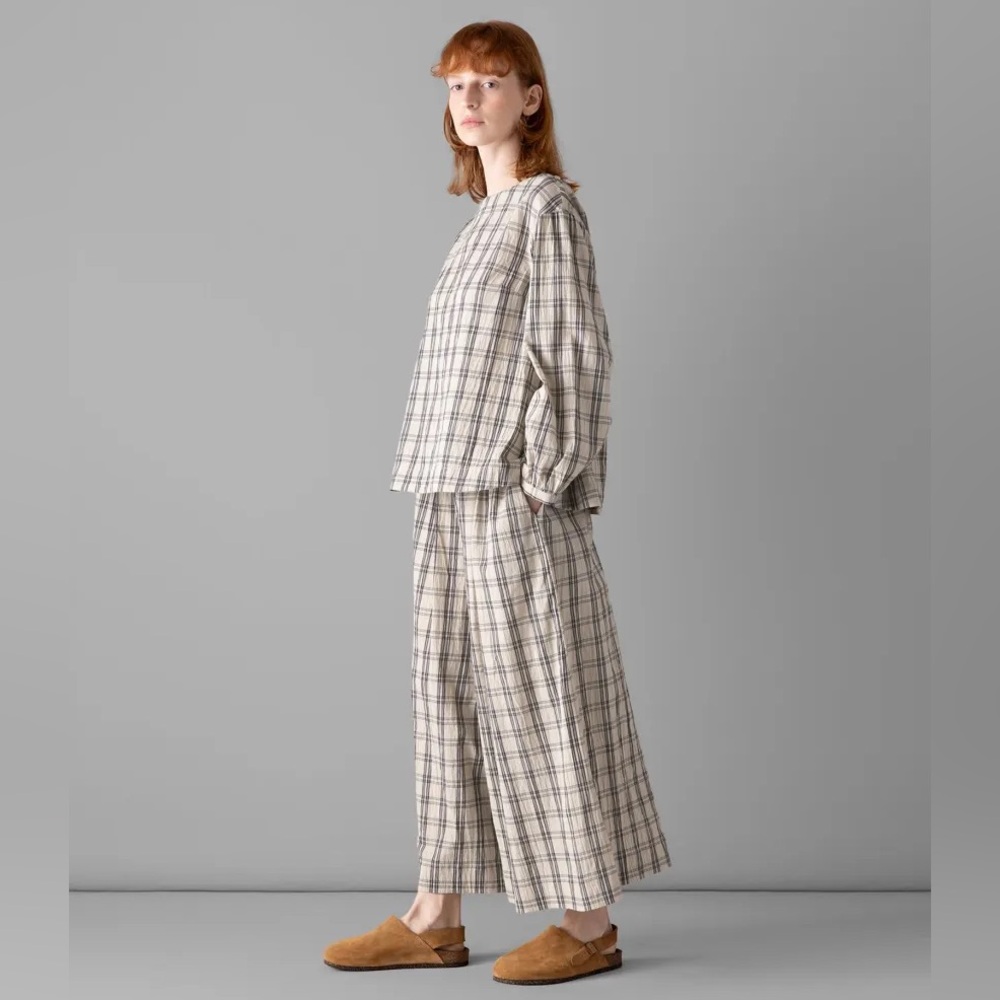 TOAST Plaid Two-Piece Set